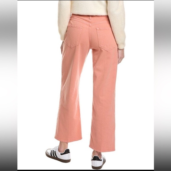 MOTHER The Dodger Ankle Linen-Blend Mango
Straight Leg Jean , sz 25 - Picture 4 of 14